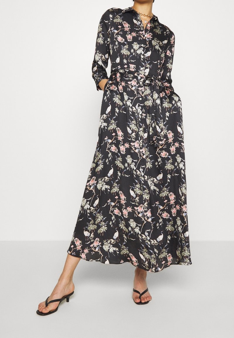 banana republic floral maxi shirt dress NEW WOMEN'S 0 0P 4P BANANA REPUBLIC FLORAL MAXI SHIRTDRESS SHIRT DRESS