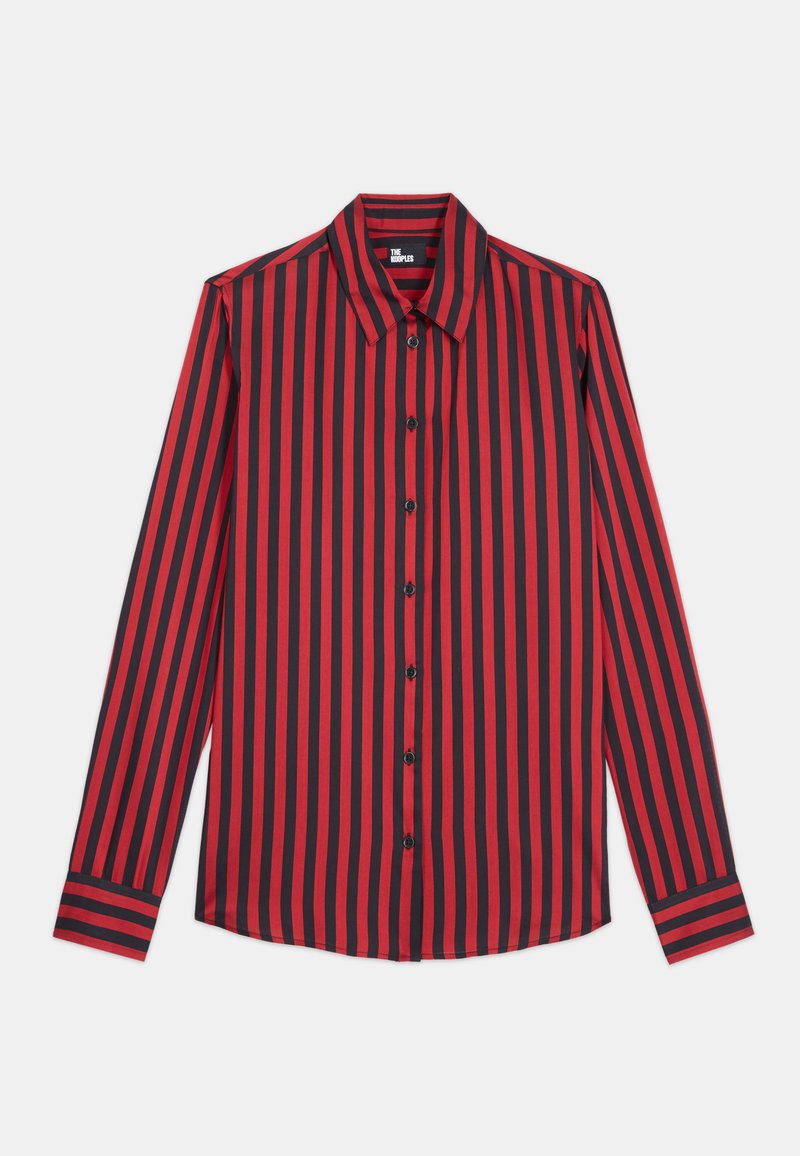 The Kooples Overhemdblouse rood The Kooples Overhemdblouse rood