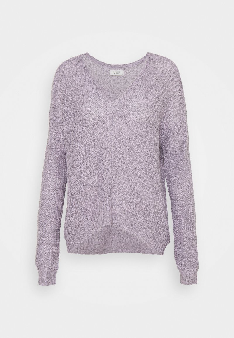 JDY JDYNEW MEGAN NOOS - Pulover - pastel lilac/black ply