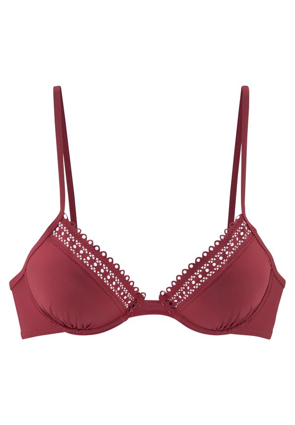 Bikini-Top - rostrot