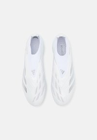 adidas Performance PREDATOR ELITE - Chaussures de football pour terrain sec - footwear white/silver metallic