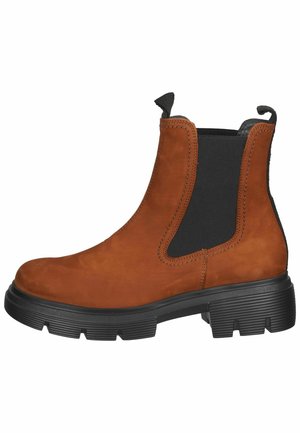 Paul Green Stivaletti con plateau - cognac