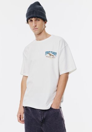 T-Shirt print - white