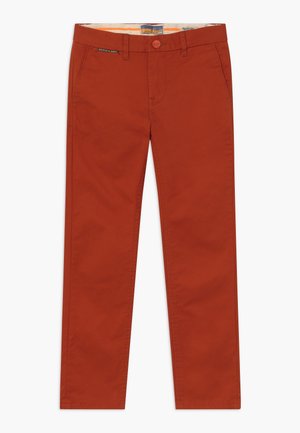 SLIM FIT - Chinos - lumber red