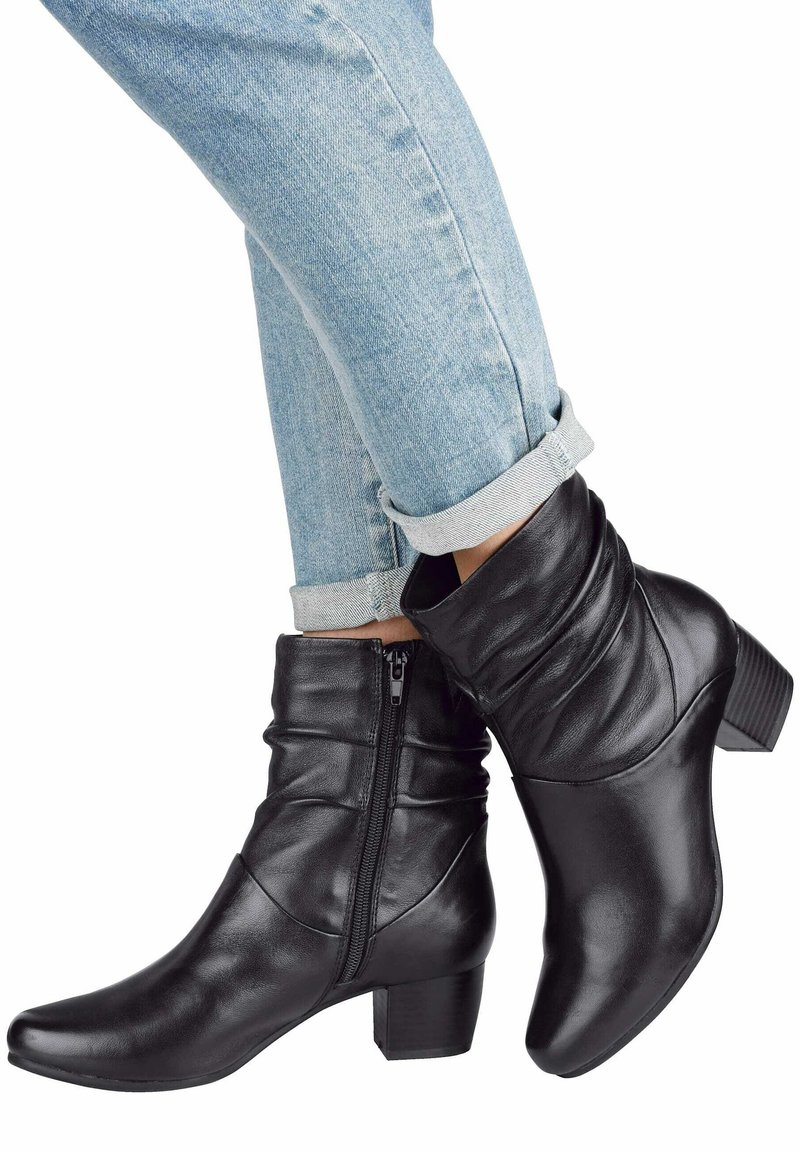 Damen Ankle Boots | MONA Stiefelette schwarz - OT44443 Damen Ankle Boots | MONA Stiefelette schwarz - OT44443