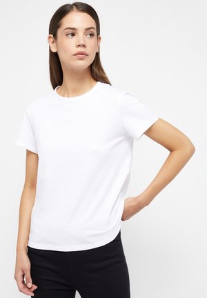 T-Shirt basic - weiß