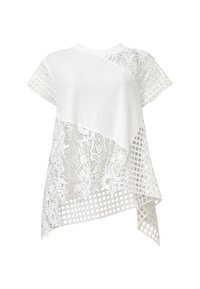 ZALA  - T-shirt med print - ecru white