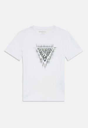 T-shirts med print - pure white