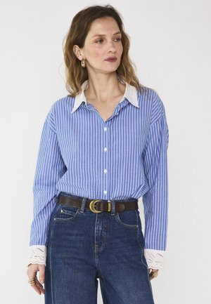 DIVINE RAYURE - Camicia - bleu