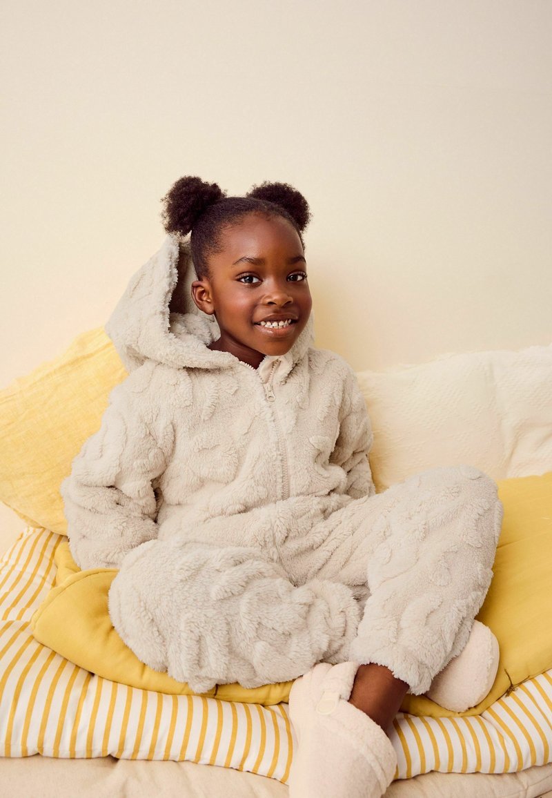 Next ALL IN ONE REGULAR FIT - Overall / Jumpsuit - cream animal