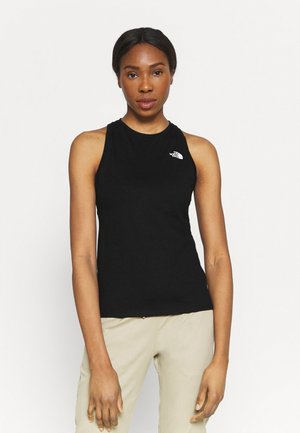 LEFT CHEST LOGO TANK - Top - black