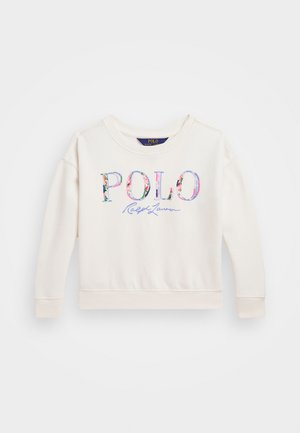 Polo Ralph Lauren LOGO LOOPBACK FLEECE BOXY SWEATSHIRT - Sudadera - nevis