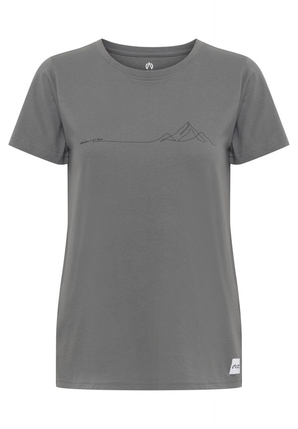 NBCARLA - Print T-shirt - lava smoke3