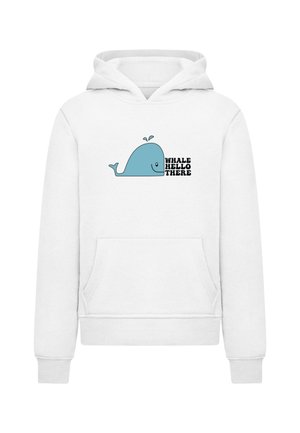 HOODY - Hoodie - white