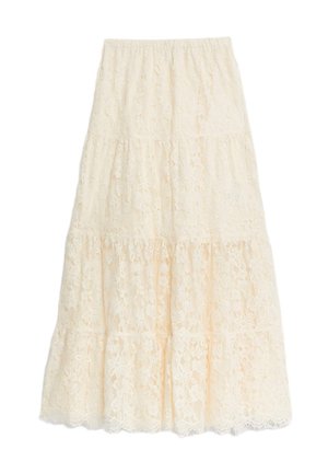 Marks & Spencer TIERED - Jupe trapèze - ivory