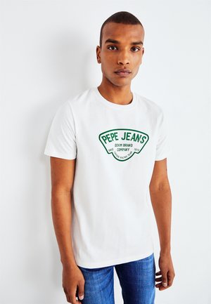 CHERRY - T-shirts med print - off-white