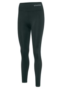 Hummel TIF SEAMLESS HIGH WAIST  - Tights - darkest spruce