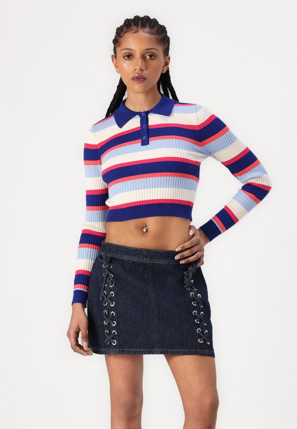 ONLKAROL CROP BUTTON - Jumper3