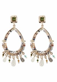 Next TEARDROP BEADED DROP  - Kõrvarõngad - gold tone