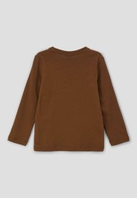 s.Oliver MIT DINO-MOTIV - Langarmshirt - zimt