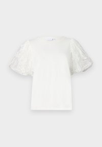 VISIMONIA O NECK - Printtipaita - snow white