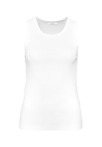 SLIM FIT RIB - Top - white