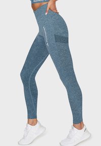 SQUATPROOF Leggings - Byxor - blue