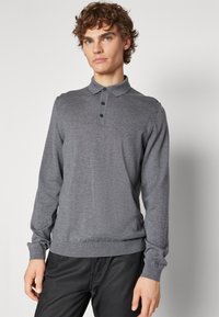 BOSS Džemperis - medium grey