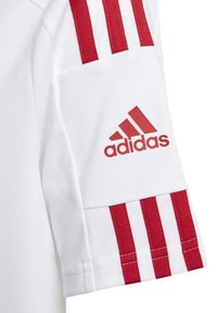adidas Performance SQUAD UNISEX - Print T-shirt - white/team power red