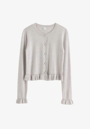 Lindex, Cardigan - light grey melange