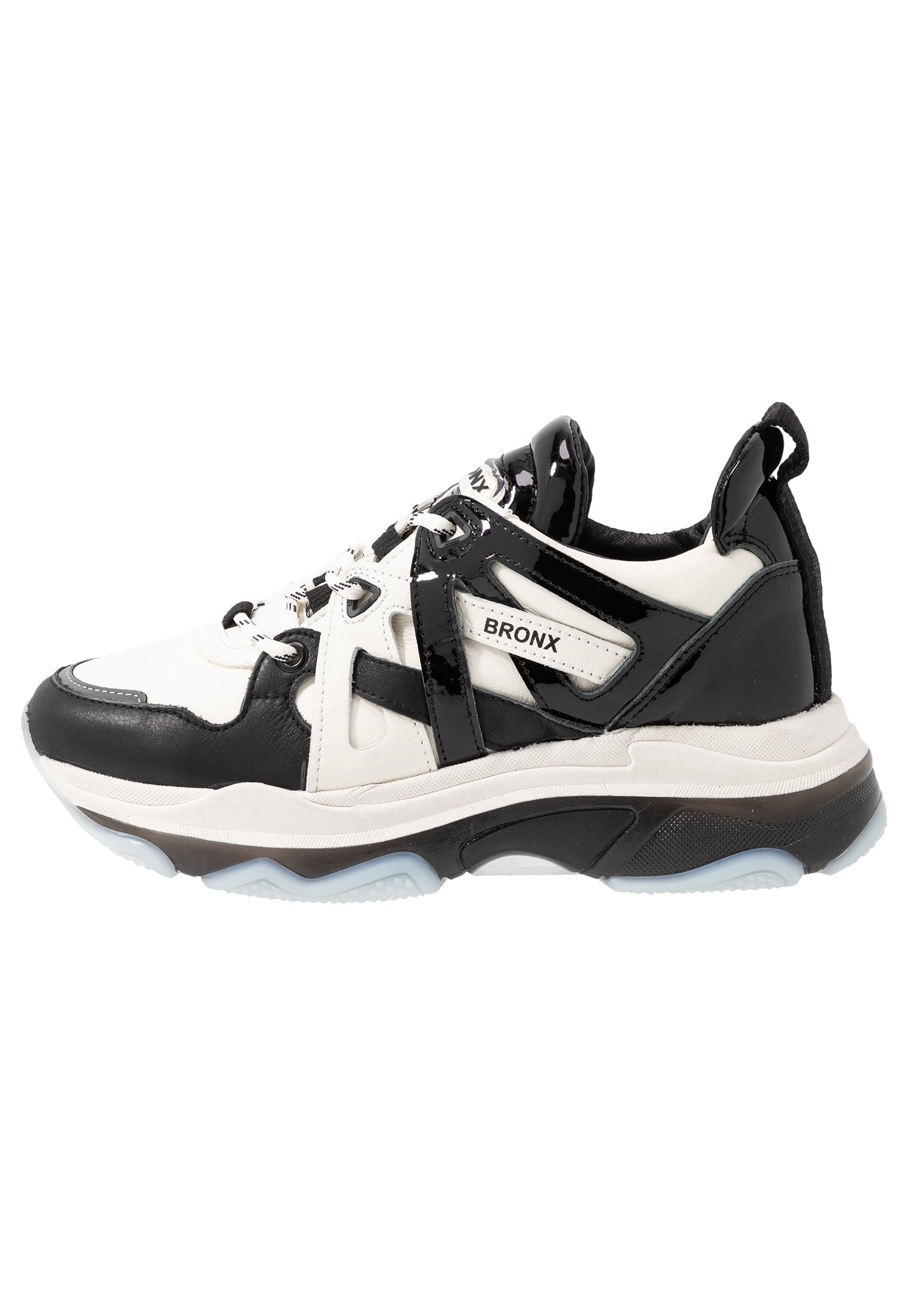 Bronx BAISLEY Joggesko blackoff white Zalando.no Bronx BAISLEY Joggesko blackoffwhite Zalando.no