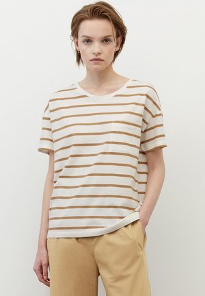 Print T-shirt - multi bright chestnut