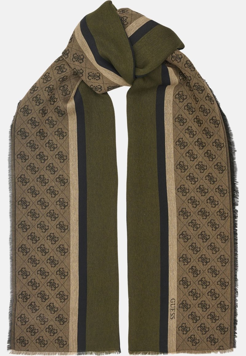 Guess WARSAW Sciarpa mehrfarbig grün/verde