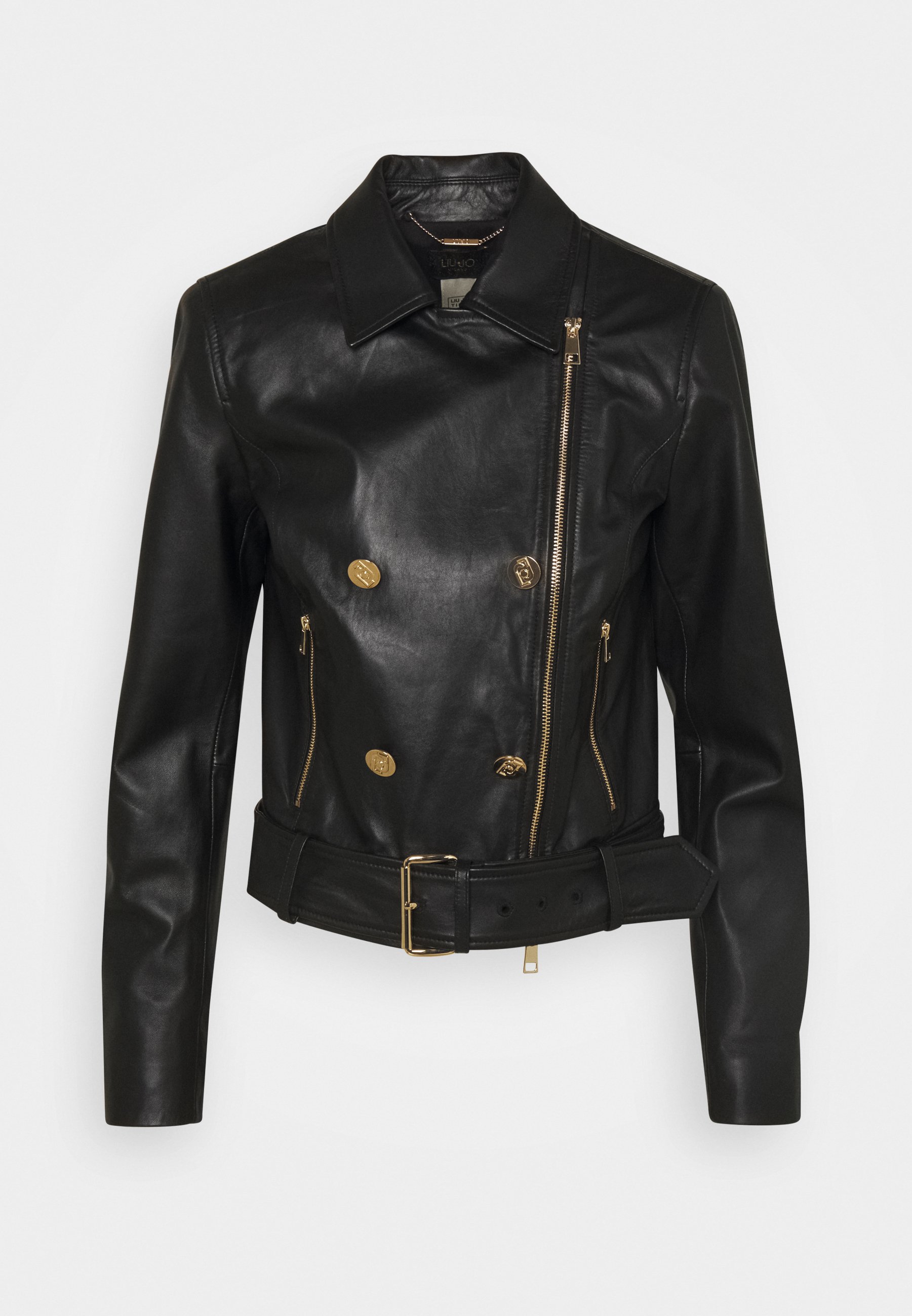 liu jo leather jacket