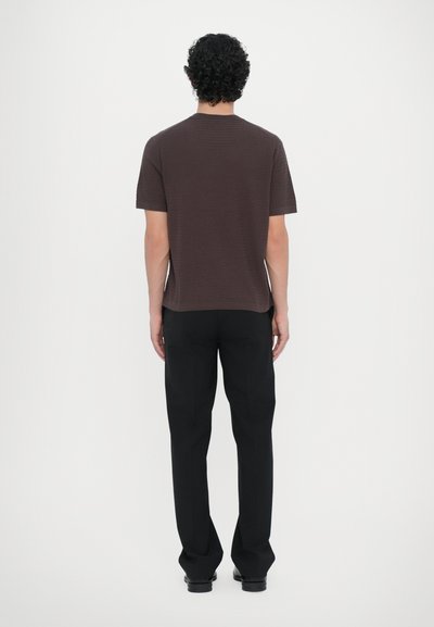 Theory DAMIAN TACTILE - Maglione - dark mocha