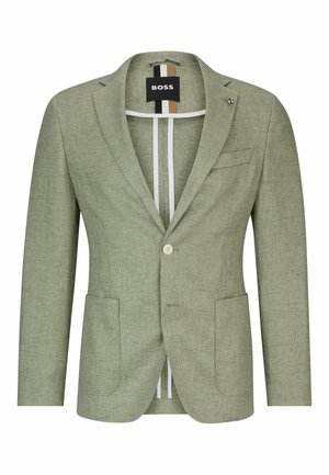 BOSS HANRY - Blazer jacket - light green