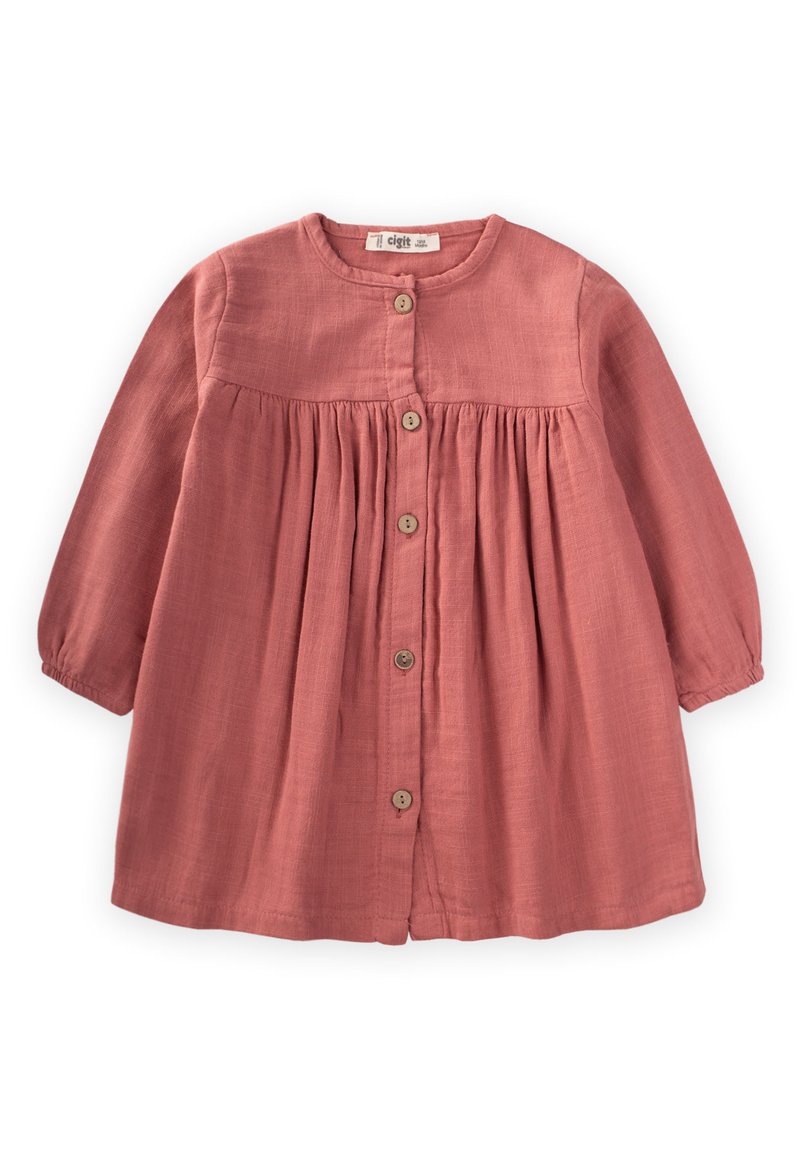 Cigit Freizeitkleid - salmon