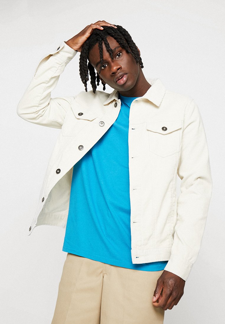Urban Classics CORDUROY JACKET Summer jacket offwhite/offwhite