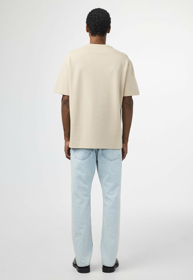 NN.07 LOGO - T-shirt - bas - white pepper