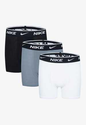 ESSENTIAL BRIEF 3 PACK - Püksid - black/white