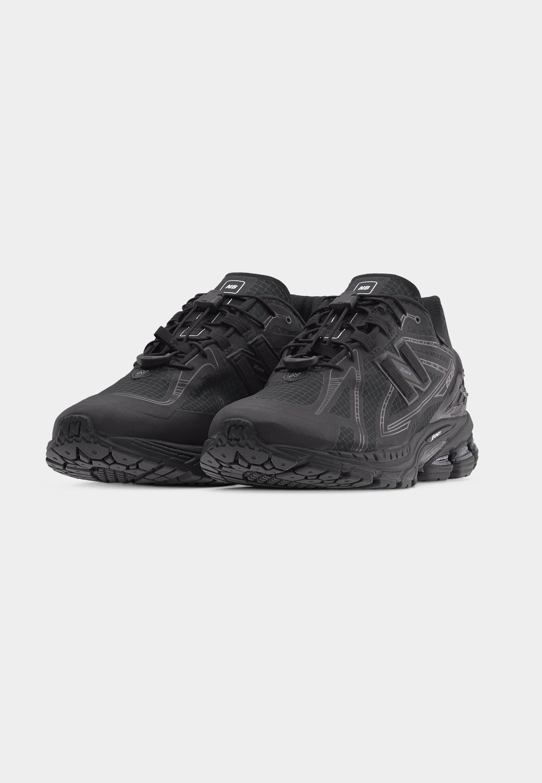 New Balance U1906 UNISEX - Sneakers low - black/alkaline green