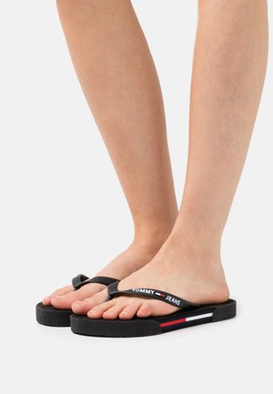 FLAG BEACH - T-bar sandals - black
