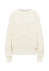 Mustang Strickpullover - weiß