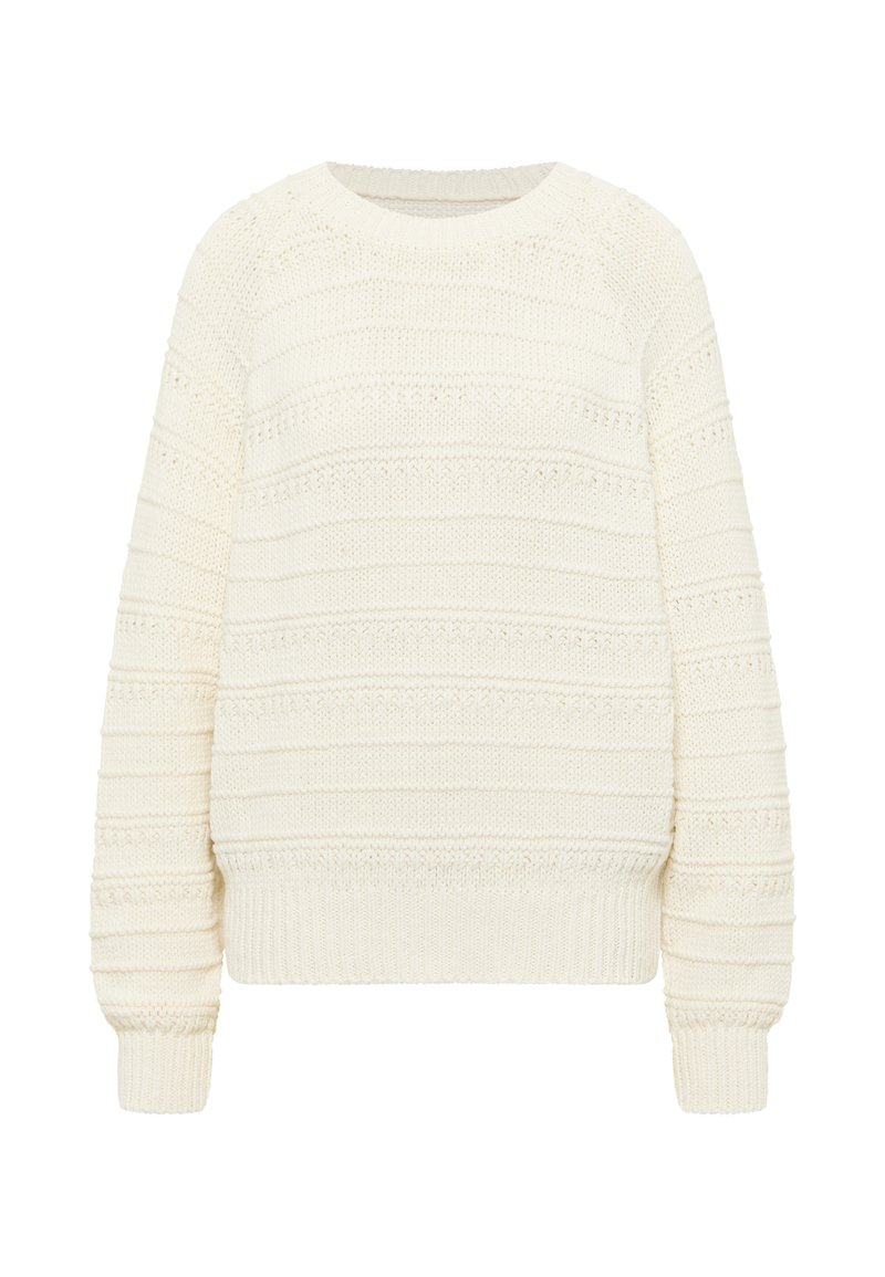 Mustang Strickpullover - weiß