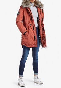 khujo Manteau d'hiver - orange