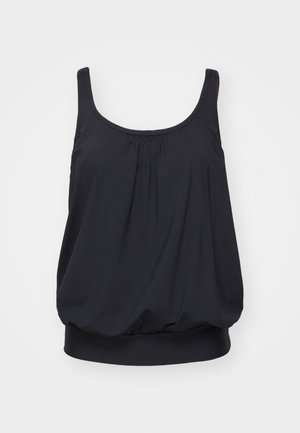 LASCANA, OVERSIZE  - Bikini-Top - black