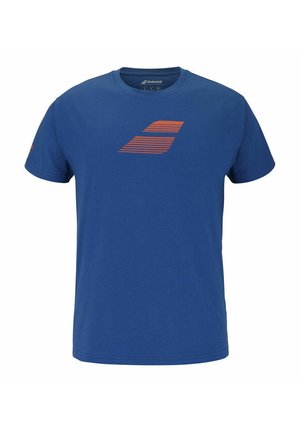 EXERCISE BIG FLAG - Print T-shirt - dark blue