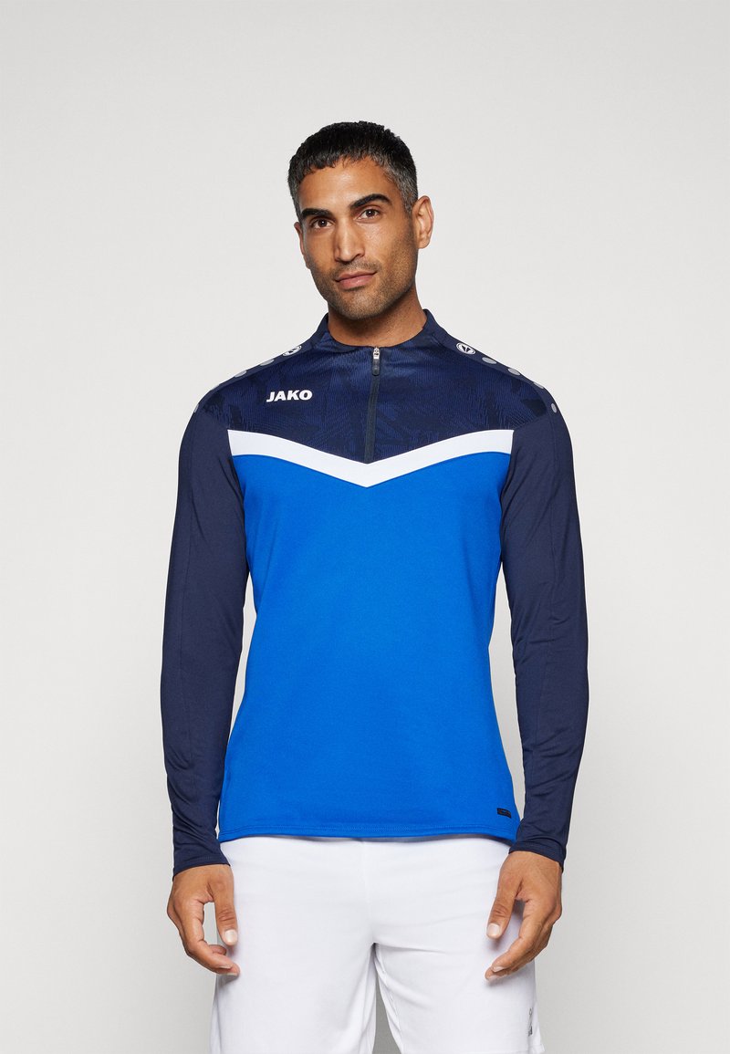 JAKO ZIPTOP ICONIC - Langarmshirt - royal/darkblue