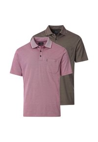 Unausgewählt, rot/braun