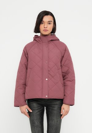 ONLSIGGA QUILTED JACKET  - Ľahká bunda - rose brown